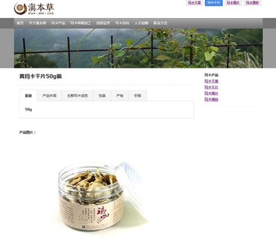 昆明滇本草网站设计